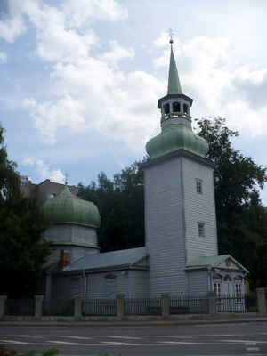Kostel na ulici Liivalaia v Tallinnu