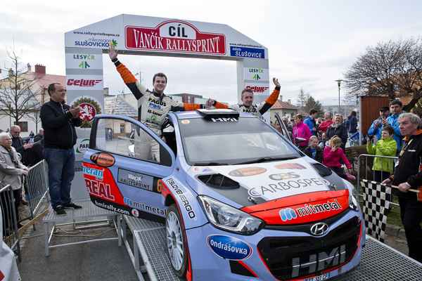 2.místo - Tlusťák A. - Vybíral I. Hyundai i20 WRC